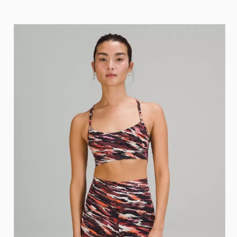 Lulu Lemon Flow Y Bra Size 8 Limited Edition